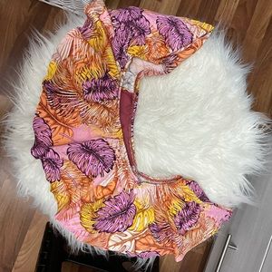 Maaji Flounce off the shoulder Bikini Top